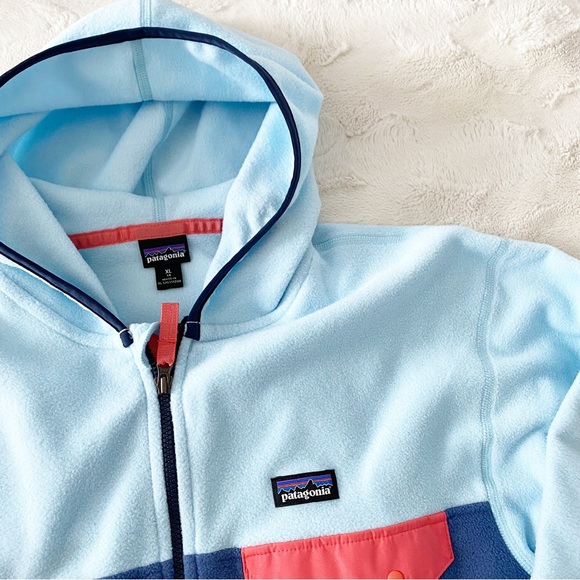 patagonia • girls micro D snap T jacket | XL (14) - Picture 4 of 10